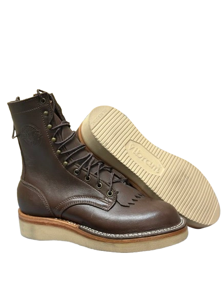 #68 Ground Pounder - Maat 7EE - Schitterende Lederen Schoenen - Slechts $475!